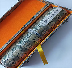 岚县书画装裱案例